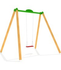 Качели GT-1802, деревянные