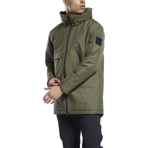 Мужская куртка Reebok Ow U Fl Parka Khaki