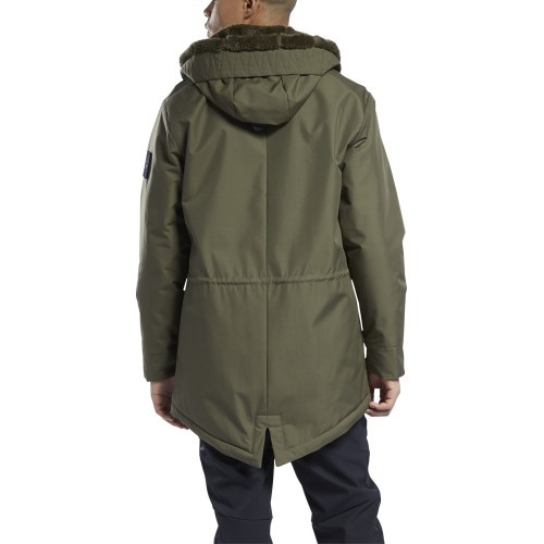 Reebok vīriešu jaka Ow U Fl Parka Khaki