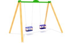 Wooden Double Swing Modell GT-1805