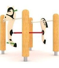 Качели - лошадка KG-0001, деревянная