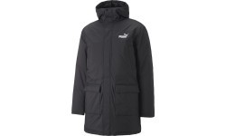 Мужская утеплённая куртка-парка Puma с капюшоном, чёрная, 849318 01