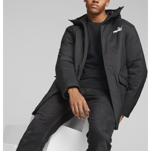Puma vīriešu polsterēta parka ar kapuci, melna, 849318 01