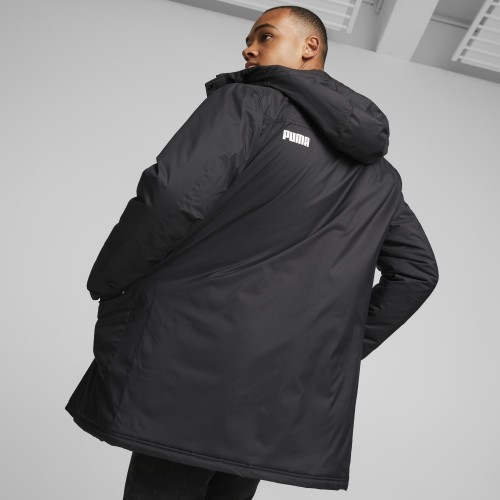 Puma Padded Hooded Parka men's jacket, black, 849318 01
