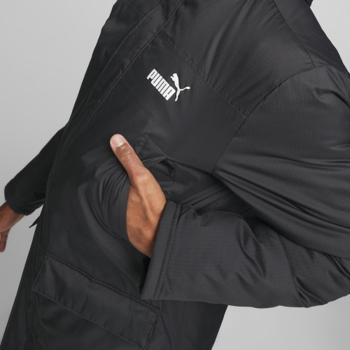Puma Padded Hooded Parka men's jacket, black, 849318 01