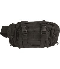 BLACK FANNY PACK ′MODULAR SYSTEM′ SMALL