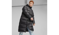 Puma Lightweight Hooded Down Jacket for Men Black 675377 01