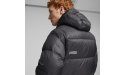 Puma Lightweight Hooded vīriešu dūnu jaka melna 675377 01