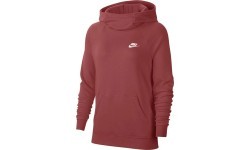 Nike NSW Essntl Flc Fnl sieviešu džemperis Bordeaux BV4116 273