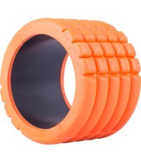 Masāžas jogas rullītis inSPORTline Elipo 14x10cm - Orange