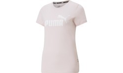Puma Ess Logo Tee sieviešu krekls, rozā 586775 82