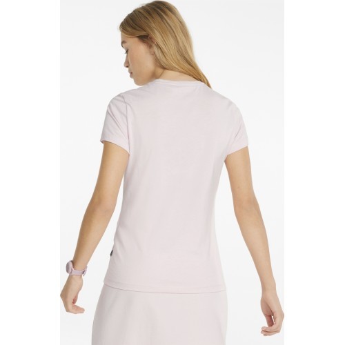 Puma Ess Logo Tee sieviešu krekls, rozā 586775 82