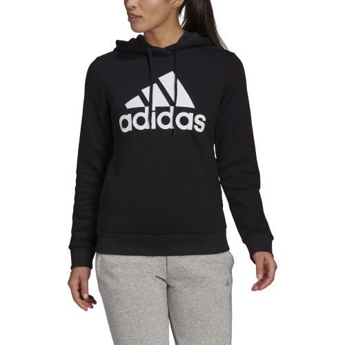 Толстовка женская Adidas W Bl Fl Hoodie Black GL0653