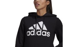Толстовка женская Adidas W Bl Fl Hoodie Black GL0653