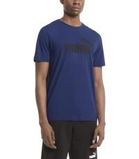 Puma Ess Logo Tee vīriešu T-krekls, elekt-riski zils