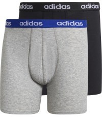 Adidas Linear Brief men's underwear 2-pack, black/grey