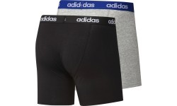 Adidas Linear Brief vīriešu apakšbikses, 2 pāri, melnas/pelēkas