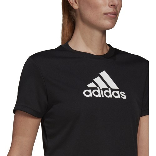 Женская футболка Adidas W Bl Cro T Black GL3830