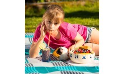 Picnic Fleece Blanket Yate, with PEVA foil - 200x200 cm