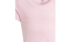 Adidas G Lin T Girls' T-Shirt, Pink, GN4049