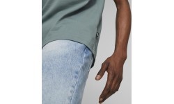 Puma Cotton Men's T-Shirt Graphics Wave Tee Green 674483 84