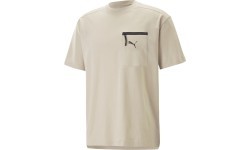 Puma Open Road Tee vīriešu kokvilnas T-krekls Granola Creamy 673401 88