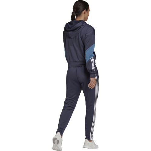 Спортивный костюм женский Adidas W Bold Block TS синий HD9033