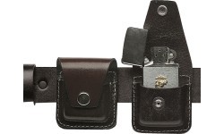 BLACK LEATHER POUCH F. WINDPROOF LIGHTER
