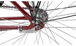 Dviratis AZIMUT Fold 20" 2023 bordo pusmatēts