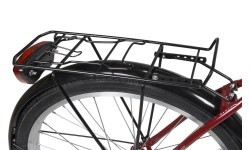 Dviratis AZIMUT Fold 20" 2023 bordo pusmatēts