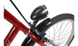 Dviratis AZIMUT Fold 20" 2023 bordo pusmatēts