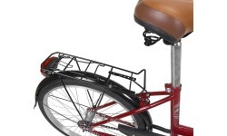 Dviratis AZIMUT Fold 20" 2023 bordo pusmatēts