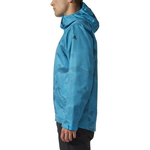 Adidas Wandertag Jacket AOP vīriešu jaka, zila, BS2475