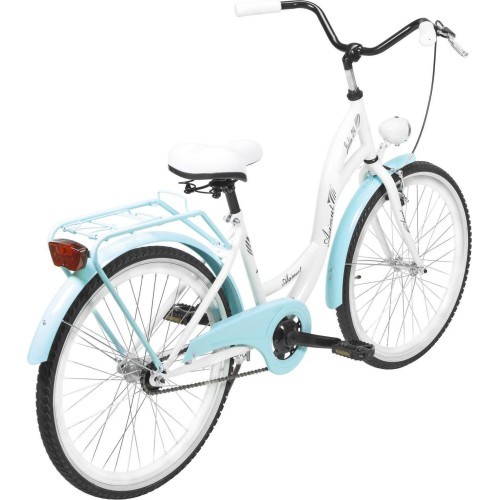 Велосипед AZIMUT Julie 24" 2025 white-turquoise