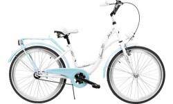 Велосипед AZIMUT Julie 24" 2025 white-turquoise