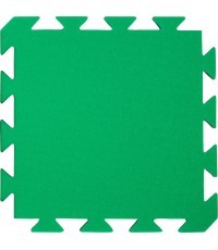 Коврик-пазл Yate, 29x29x1,2 см, светло-зеленый/черный