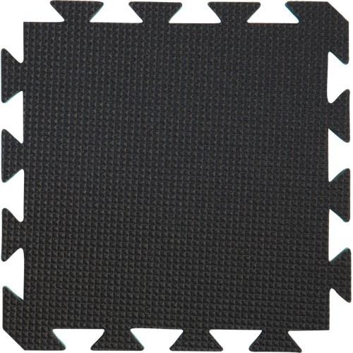 Коврик-пазл Yate, 29x29x1,2 см, светло-зеленый/черный