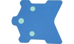 Floating Plate Yate Tech2 36x31x3,5 cm