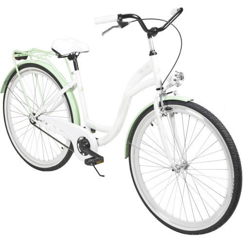 Velosipēds AZIMUT City Lux 28" 2025 white-mint