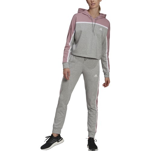 Женский спортивный костюм Adidas W Subt Block TS Grey HD9024