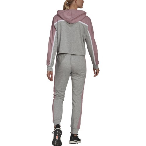 Adidas Women's Tracksuit W Subt Block TS Grey HD9024