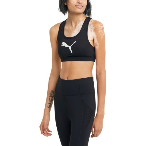 Puma Mid Impact 4Keeps women's sports bra black 520304 51