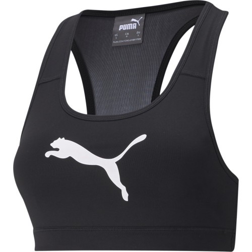 Puma Mid Impact 4Keeps women's sports bra black 520304 51