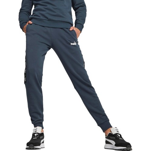 Puma sporta bikses vīriešiem Ess+ Tape Sweatpants Navy 847388 16
