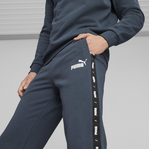 Puma sporta bikses vīriešiem Ess+ Tape Sweatpants Navy 847388 16