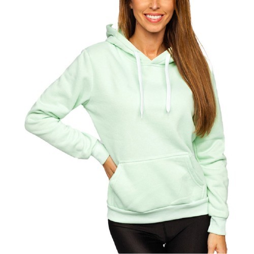 Флисовый свитшот женский J.Style Mint 68W02-61