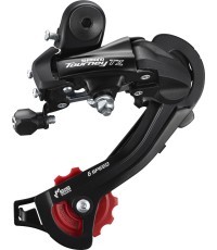 Задний переключатель Shimano Tourney TZ500, 6 передач
