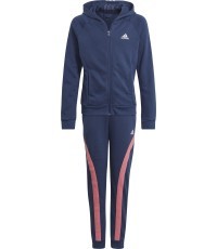 Спортивный костюм Adidas для девочек G Hooded Co Ts Blue GM8930