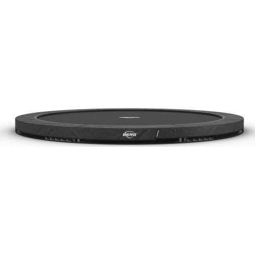 BERG SPORTS Champion InGround iebūvējams batuts, Ø 430 cm, pelēks