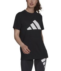 Adidas Women's Blouse W Fi 3B Tee Black H24100